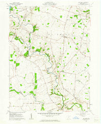 Big Plain Ohio Historical topographic map, 1:24000 scale, 7.5 X 7.5 Minute, Year 1961