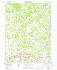 Bloomfield Ohio Historical topographic map, 1:24000 scale, 7.5 X 7.5 Minute, Year 1962