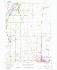 Bowling Green North Ohio Historical topographic map, 1:24000 scale, 7.5 X 7.5 Minute, Year 1958