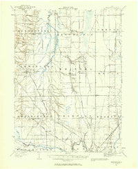 Bristolville Ohio Historical topographic map, 1:62500 scale, 15 X 15 Minute, Year 1905
