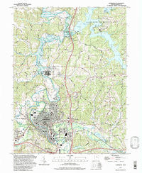 Cambridge Ohio Historical topographic map, 1:24000 scale, 7.5 X 7.5 Minute, Year 1994