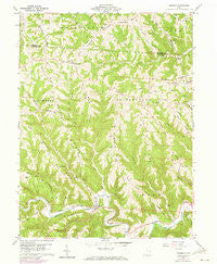 Cameron Ohio Historical topographic map, 1:24000 scale, 7.5 X 7.5 Minute, Year 1960