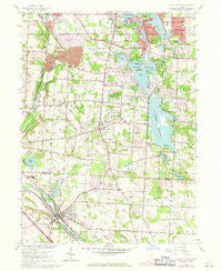 Canal Fulton Ohio Historical topographic map, 1:24000 scale, 7.5 X 7.5 Minute, Year 1958