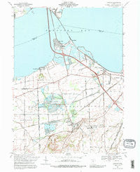 Castalia Ohio Historical topographic map, 1:24000 scale, 7.5 X 7.5 Minute, Year 1969