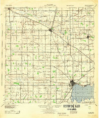 Celina Ohio Historical topographic map, 1:62500 scale, 15 X 15 Minute, Year 1944