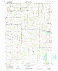 Centerton Ohio Historical topographic map, 1:24000 scale, 7.5 X 7.5 Minute, Year 1960