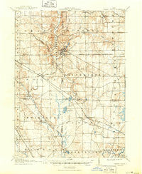Chagrin Falls Ohio Historical topographic map, 1:62500 scale, 15 X 15 Minute, Year 1908