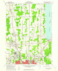 Champion Heights Ohio Historical topographic map, 1:24000 scale, 7.5 X 7.5 Minute, Year 1960