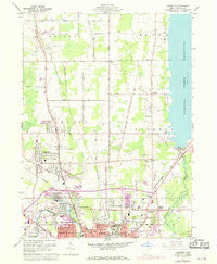 Champion Ohio Historical topographic map, 1:24000 scale, 7.5 X 7.5 Minute, Year 1960