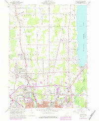 Champion Ohio Historical topographic map, 1:24000 scale, 7.5 X 7.5 Minute, Year 1960