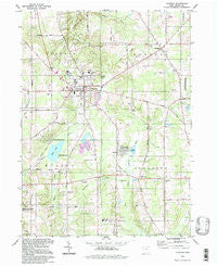 Chardon Ohio Historical topographic map, 1:24000 scale, 7.5 X 7.5 Minute, Year 1994