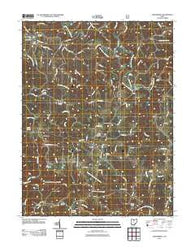 Chesterhill Ohio Historical topographic map, 1:24000 scale, 7.5 X 7.5 Minute, Year 2011