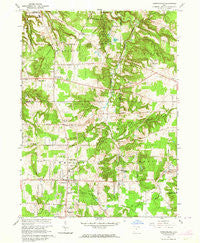 Chesterland Ohio Historical topographic map, 1:24000 scale, 7.5 X 7.5 Minute, Year 1963