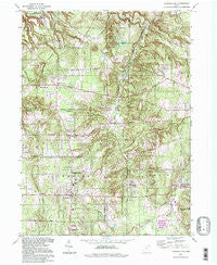 Chesterland Ohio Historical topographic map, 1:24000 scale, 7.5 X 7.5 Minute, Year 1994