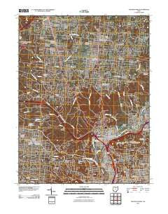 Cincinnati West Ohio Historical topographic map, 1:24000 scale, 7.5 X 7.5 Minute, Year 2010