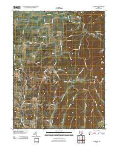 Clearport Ohio Historical topographic map, 1:24000 scale, 7.5 X 7.5 Minute, Year 2010