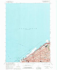 Cleveland North Ohio Historical topographic map, 1:24000 scale, 7.5 X 7.5 Minute, Year 1963