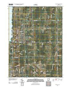 Cortland Ohio Historical topographic map, 1:24000 scale, 7.5 X 7.5 Minute, Year 2010