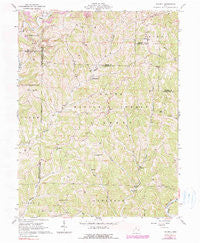Dalzell Ohio Historical topographic map, 1:24000 scale, 7.5 X 7.5 Minute, Year 1961