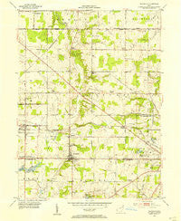 Damascus Ohio Historical topographic map, 1:24000 scale, 7.5 X 7.5 Minute, Year 1952