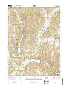 Danville Ohio Historical topographic map, 1:24000 scale, 7.5 X 7.5 Minute, Year 2013