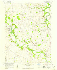 Darbyville Ohio Historical topographic map, 1:24000 scale, 7.5 X 7.5 Minute, Year 1958