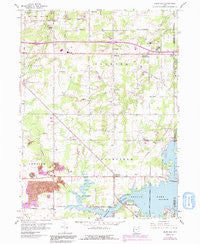 Deerfield Ohio Historical topographic map, 1:24000 scale, 7.5 X 7.5 Minute, Year 1960