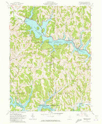 Deersville Ohio Historical topographic map, 1:24000 scale, 7.5 X 7.5 Minute, Year 1961