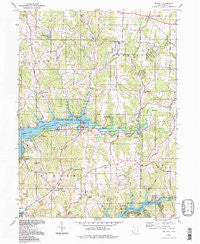 Dellroy Ohio Historical topographic map, 1:24000 scale, 7.5 X 7.5 Minute, Year 1994