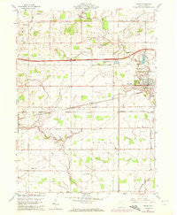 Delta Ohio Historical topographic map, 1:24000 scale, 7.5 X 7.5 Minute, Year 1960