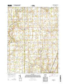 Denmark Ohio Historical topographic map, 1:24000 scale, 7.5 X 7.5 Minute, Year 2013