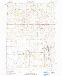 Dunkirk Ohio Historical topographic map, 1:24000 scale, 7.5 X 7.5 Minute, Year 1961