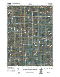 Edon Ohio Historical topographic map, 1:24000 scale, 7.5 X 7.5 Minute, Year 2010