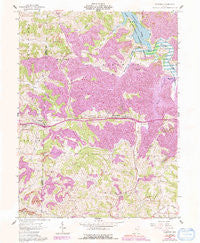 Fairview Ohio Historical topographic map, 1:24000 scale, 7.5 X 7.5 Minute, Year 1961