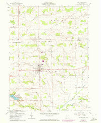 Fayette Ohio Historical topographic map, 1:24000 scale, 7.5 X 7.5 Minute, Year 1960