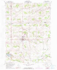 Fayette Ohio Historical topographic map, 1:24000 scale, 7.5 X 7.5 Minute, Year 1960