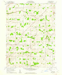 Fireside Ohio Historical topographic map, 1:24000 scale, 7.5 X 7.5 Minute, Year 1960