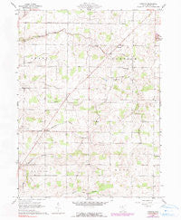Fireside Ohio Historical topographic map, 1:24000 scale, 7.5 X 7.5 Minute, Year 1960