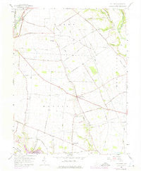 Five Points Ohio Historical topographic map, 1:24000 scale, 7.5 X 7.5 Minute, Year 1958