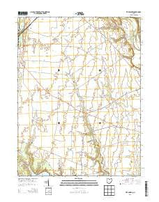 Five Points Ohio Historical topographic map, 1:24000 scale, 7.5 X 7.5 Minute, Year 2013