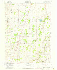 Flat Rock Ohio Historical topographic map, 1:24000 scale, 7.5 X 7.5 Minute, Year 1960