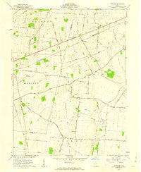 Florence Ohio Historical topographic map, 1:24000 scale, 7.5 X 7.5 Minute, Year 1961