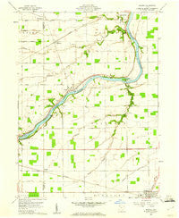 Florida Ohio Historical topographic map, 1:24000 scale, 7.5 X 7.5 Minute, Year 1959