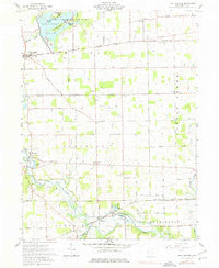 Fort Loramie Ohio Historical topographic map, 1:24000 scale, 7.5 X 7.5 Minute, Year 1961
