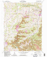Fultonham Ohio Historical topographic map, 1:24000 scale, 7.5 X 7.5 Minute, Year 1992