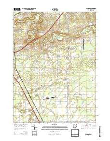 Gageville Ohio Historical topographic map, 1:24000 scale, 7.5 X 7.5 Minute, Year 2013