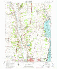 Galena Ohio Historical topographic map, 1:24000 scale, 7.5 X 7.5 Minute, Year 1964