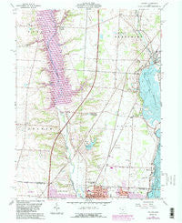 Galena Ohio Historical topographic map, 1:24000 scale, 7.5 X 7.5 Minute, Year 1964