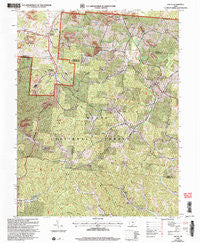 Gallia Ohio Historical topographic map, 1:24000 scale, 7.5 X 7.5 Minute, Year 2002