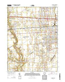 Galloway Ohio Historical topographic map, 1:24000 scale, 7.5 X 7.5 Minute, Year 2013